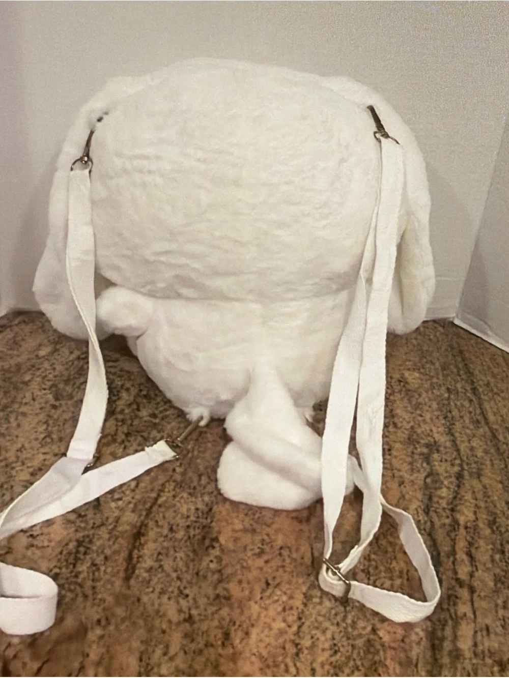 Kuromi Cinnamoroll Plush Bag Doll Stuffed Animal Shoulder Bag Backpack Cute Toy